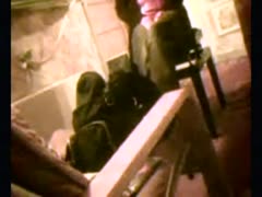 A secret interior camera captured a mischievous wife masturbating by herself.